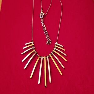 Stainless Steel Gold and Silver Necklace